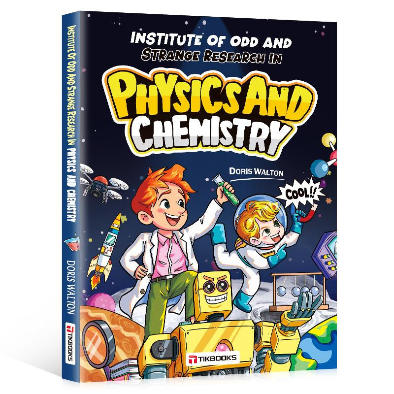 【Physical Chemistry Comic Enlightenment Book】Comicform Tells the Knowledge of Mathematics, Physics Andchemistry to Stimulate Children'S Interest in Learning