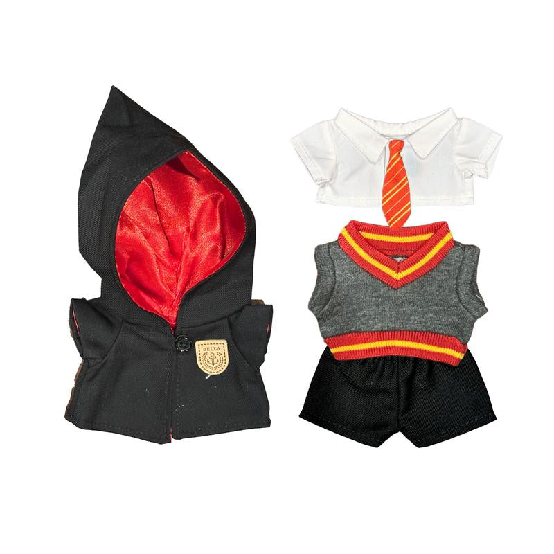 Handmade Doll Clothes | Inspired Wizard School Uniform Set Outfits| 17Cm Doll