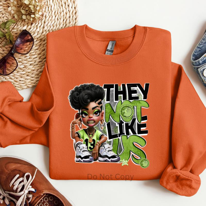They Not like Us Girls Zodiac DTF Transfer - This Is NOT a Tshirt