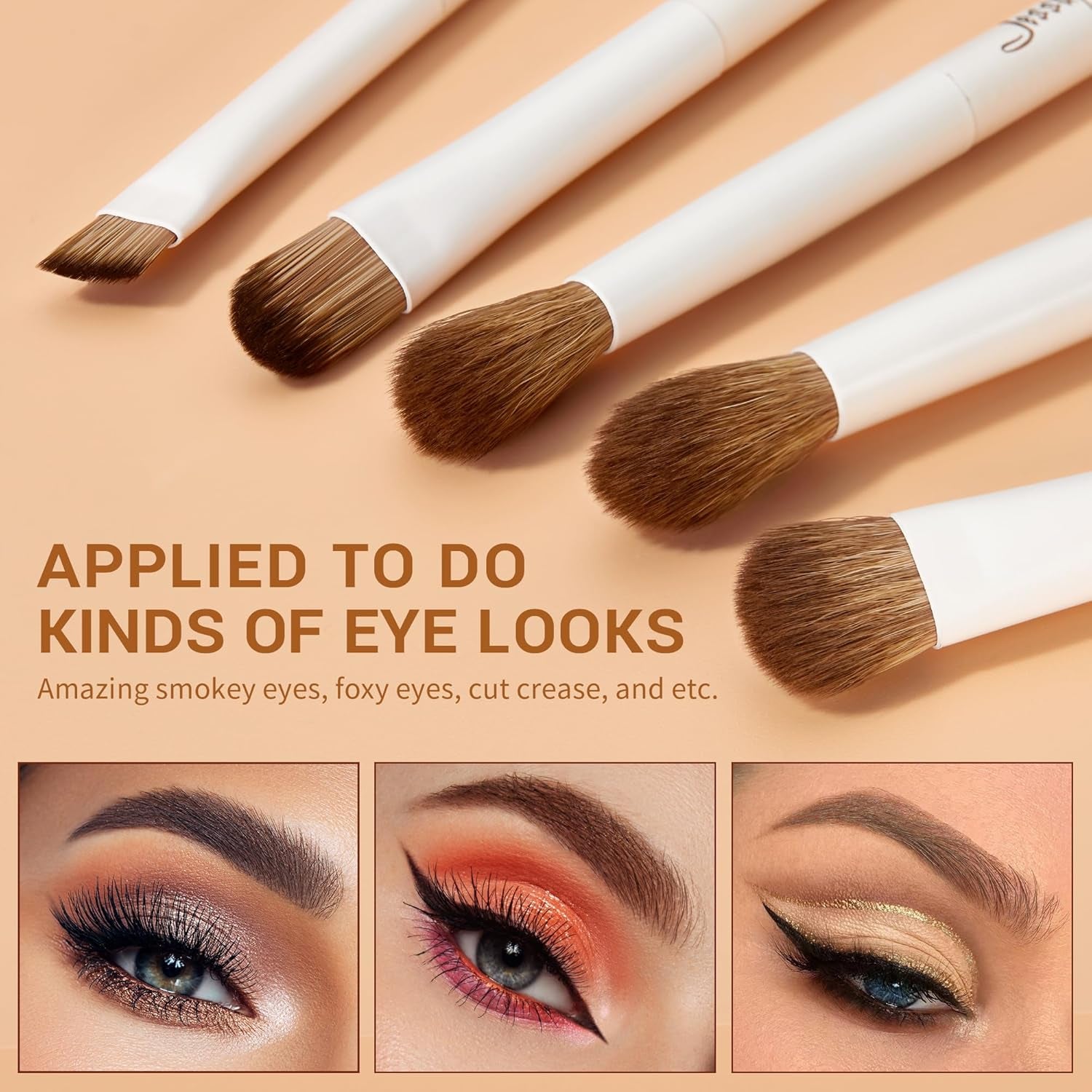 Pennelli Da Trucco, 14 Pezzi, Pennelli Sintetici Di Alta Qualità, per Contouring, Correttore, Fondotinta, Ombretto, Sfumatura, Cipria, Fard, Grigio Chiaro, T329