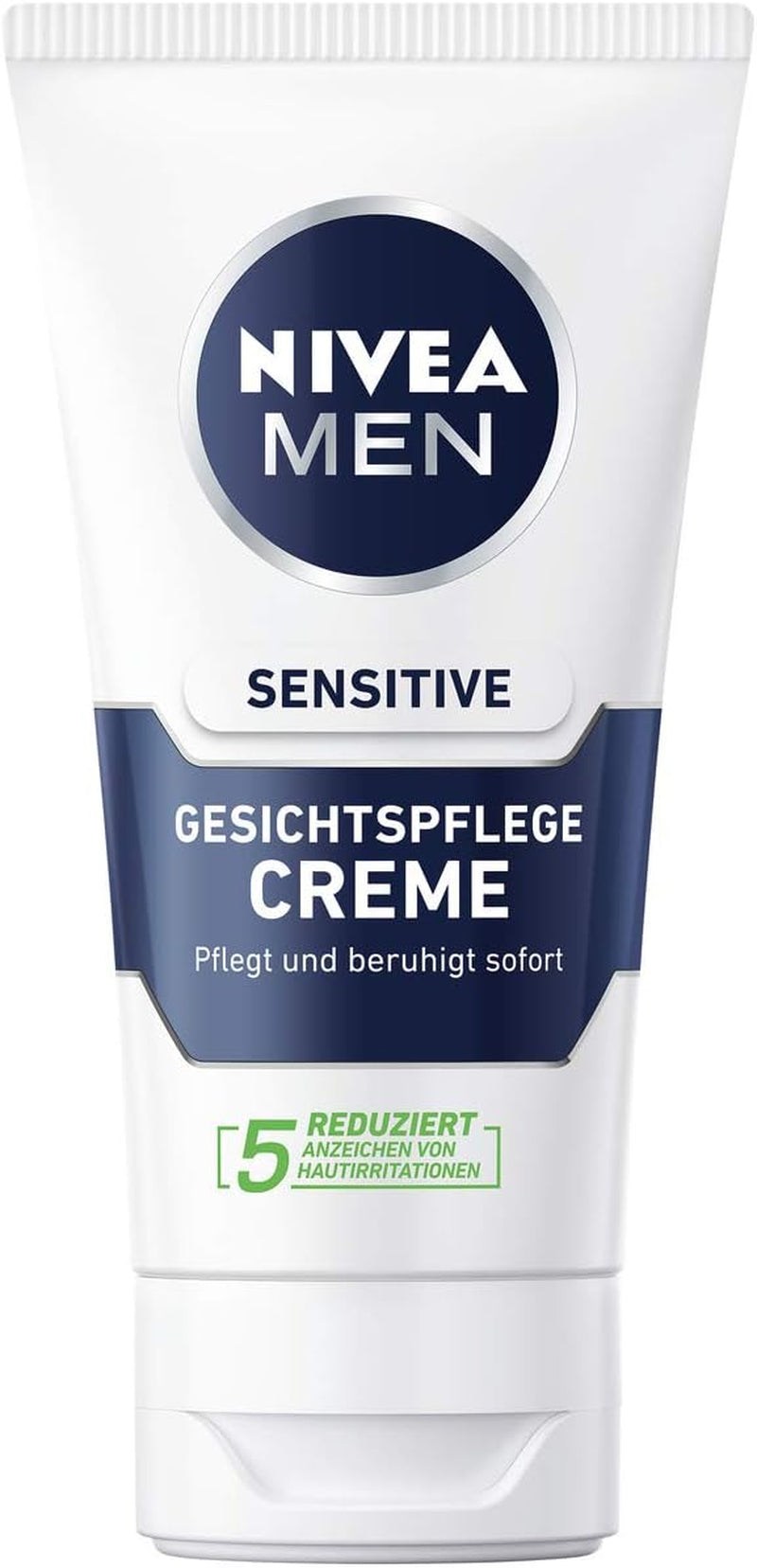 Men Moisturizing & Soothing Cream for Men with Sensitive Skin 2 Pack (2 X 75Ml)