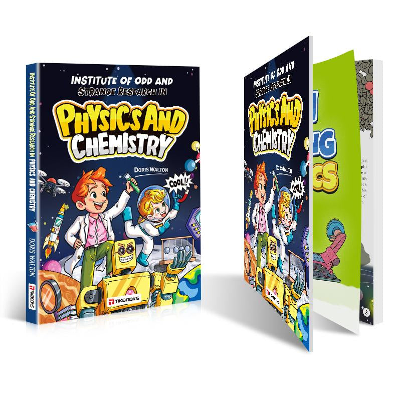 【Physical Chemistry Comic Enlightenment Book】Comicform Tells the Knowledge of Mathematics, Physics Andchemistry to Stimulate Children'S Interest in Learning