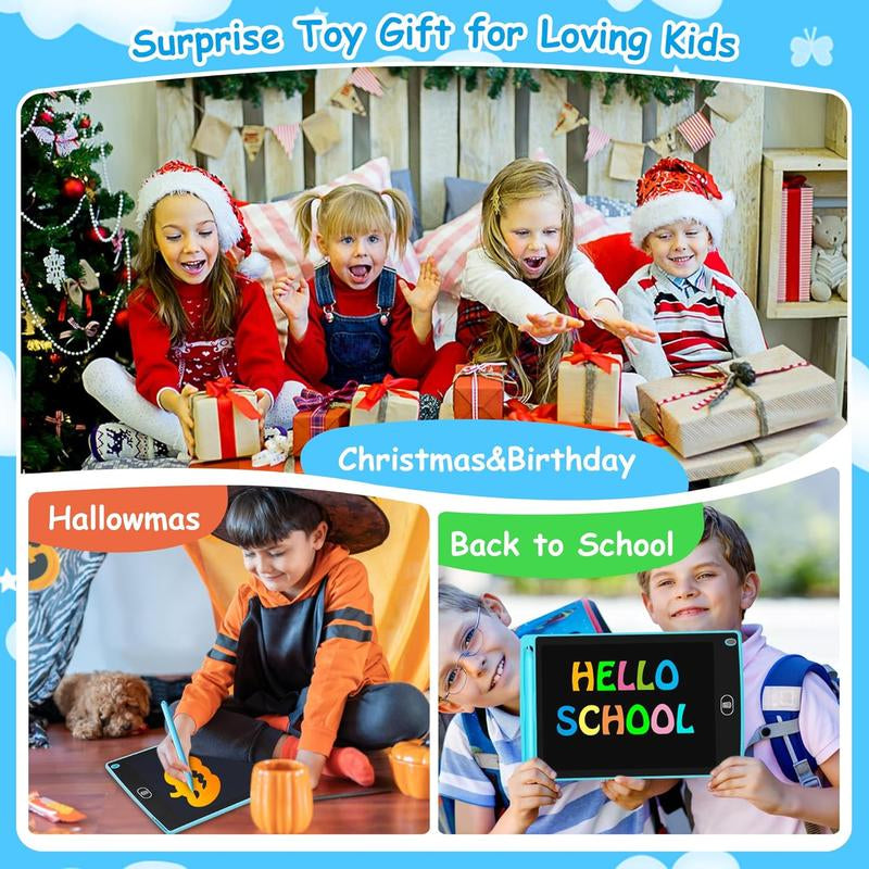 8.5 Inch LCD Writing Tablet for Kids LCD Drawing Board with Stylus Erasable Screen and Educational Fun - Perfect Birthday Christmas Halloween and Easter Gift for Children