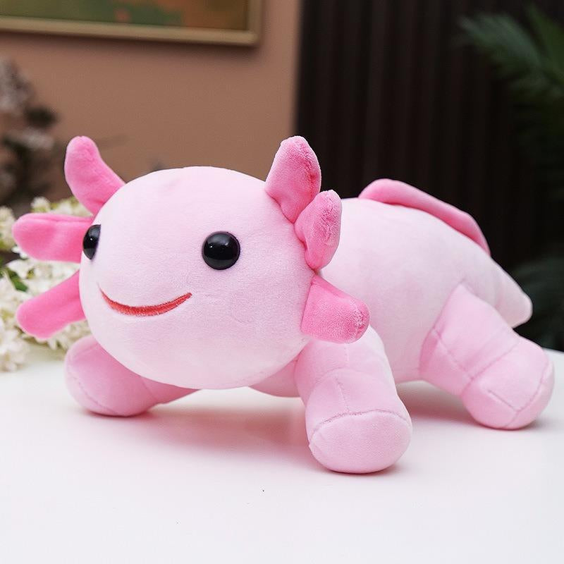 11Inch Axolotl Plush Toy Axolotl Stuffed Animal Plush Pillow Doll Cute and Soft Axolotl Birthday Gift Home Decoration Bubble Stuffedanimal