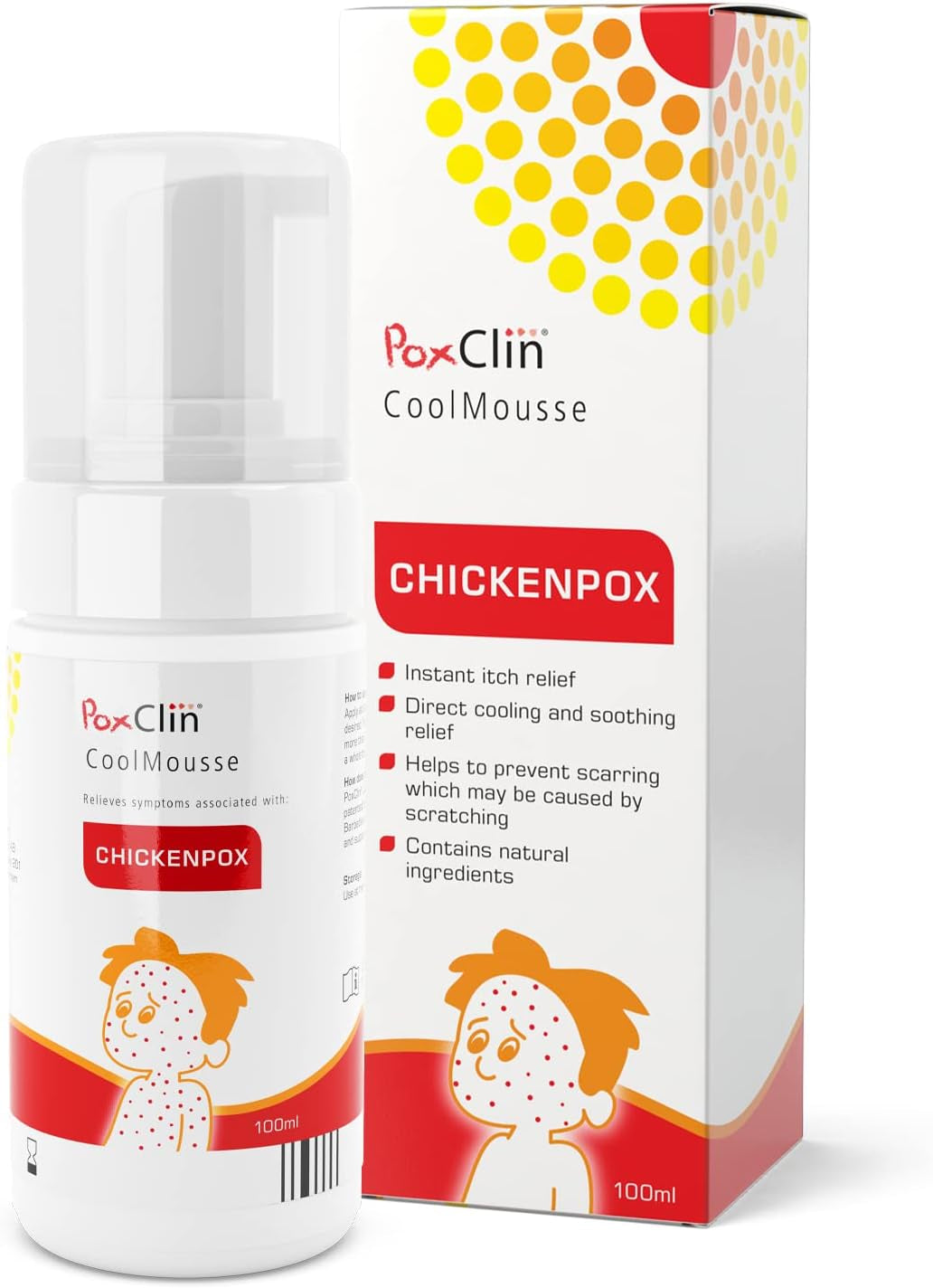 Cool Mousse for Children with Chickenpox 100Ml