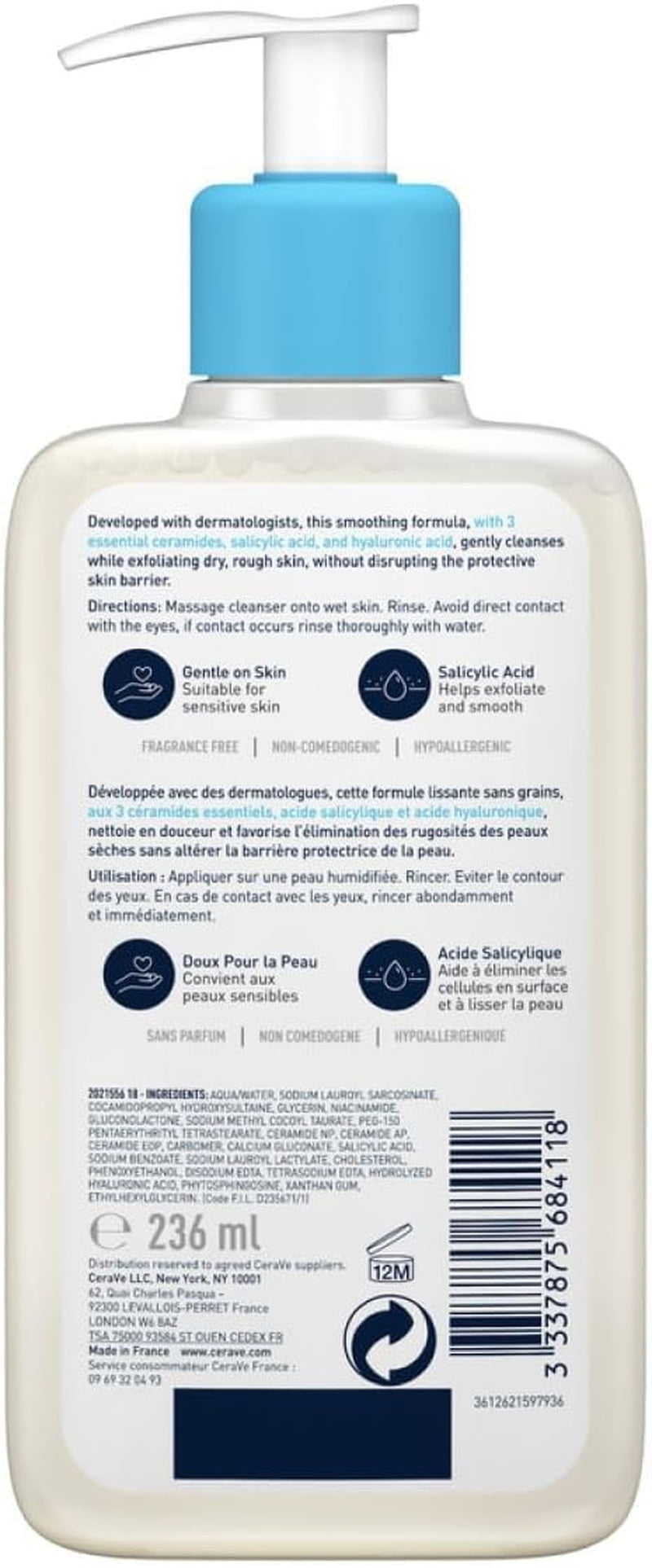 Renewing SA Cleanser, 8 Ounce by Valeant Pharmaceuticals North America