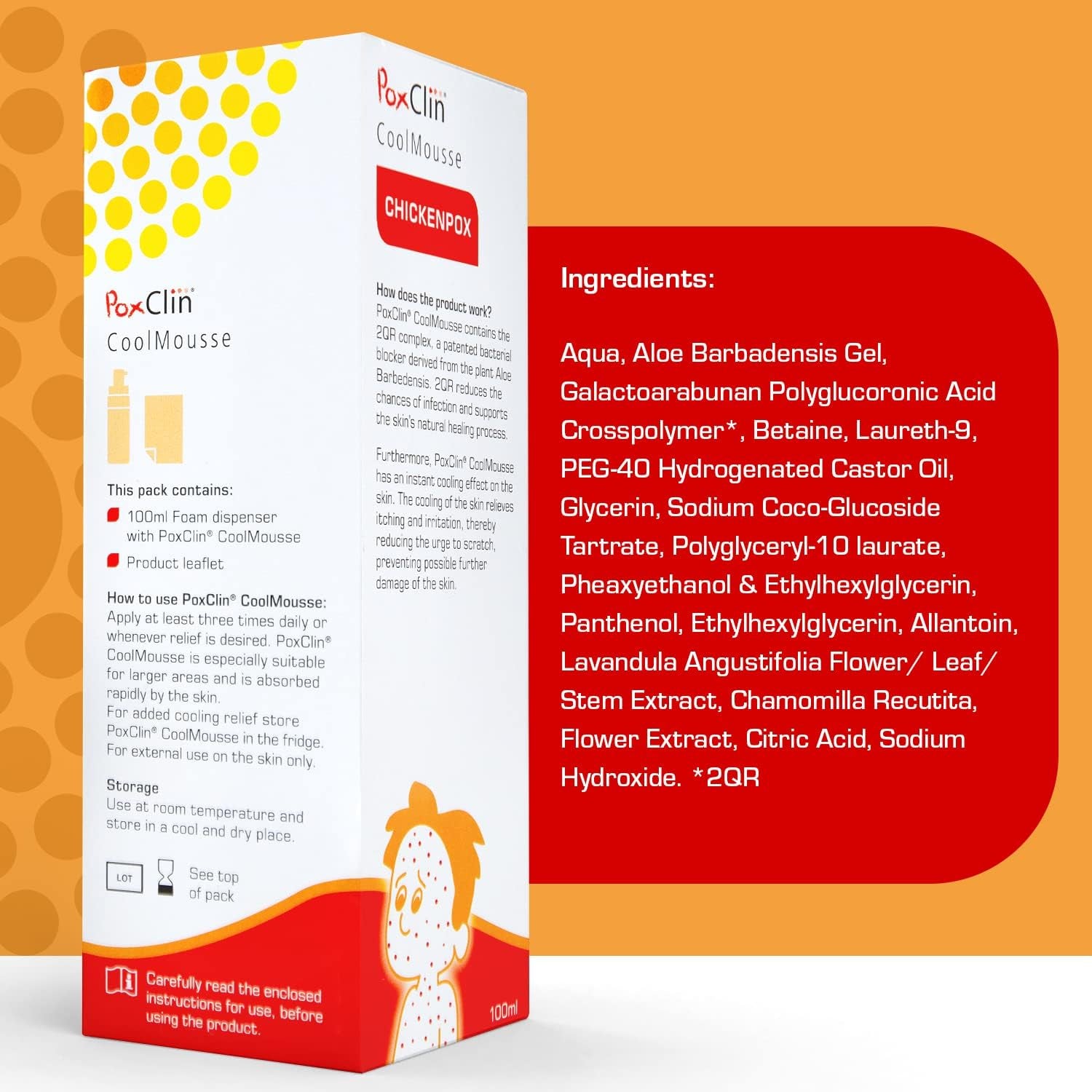 Cool Mousse for Children with Chickenpox 100Ml