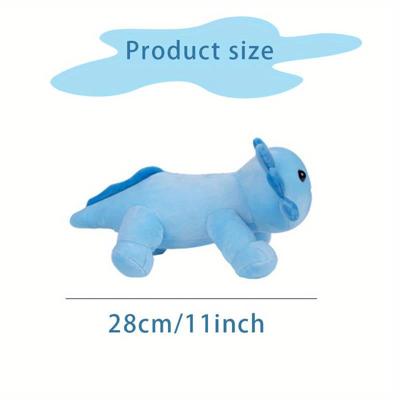 11Inch Axolotl Plush Toy Axolotl Stuffed Animal Plush Pillow Doll Cute and Soft Axolotl Birthday Gift Home Decoration Bubble Stuffedanimal