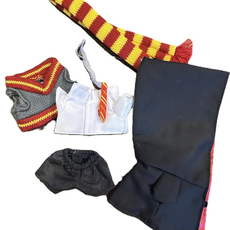 Handmade Doll Clothes | Inspired Wizard School Uniform Set Outfits| 17Cm Doll