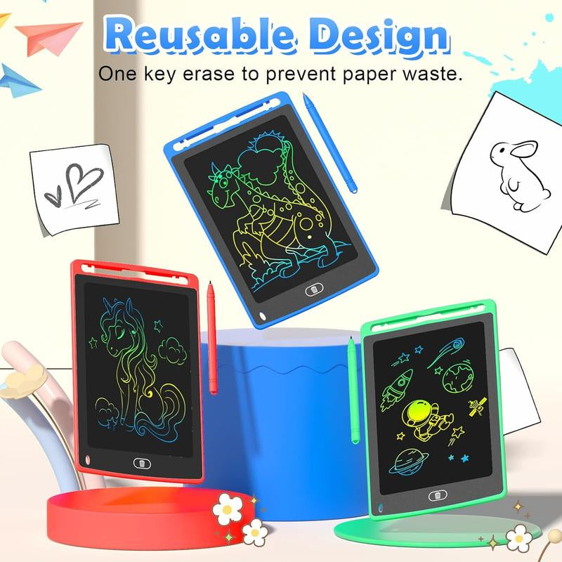 8.5 Inch LCD Writing Tablet for Kids LCD Drawing Board with Stylus Erasable Screen and Educational Fun - Perfect Birthday Christmas Halloween and Easter Gift for Children