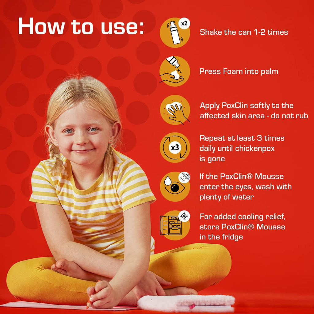 Cool Mousse for Children with Chickenpox 100Ml