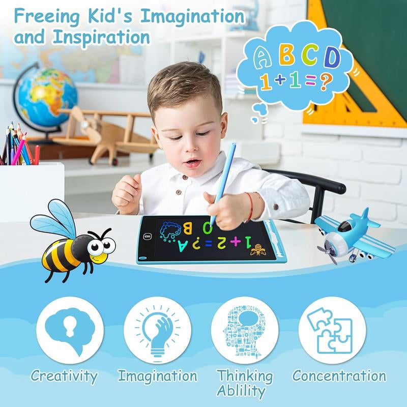 8.5 Inch LCD Writing Tablet for Kids LCD Drawing Board with Stylus Erasable Screen and Educational Fun - Perfect Birthday Christmas Halloween and Easter Gift for Children