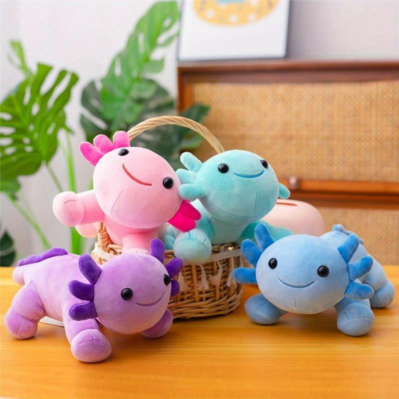 11Inch Axolotl Plush Toy Axolotl Stuffed Animal Plush Pillow Doll Cute and Soft Axolotl Birthday Gift Home Decoration Bubble Stuffedanimal