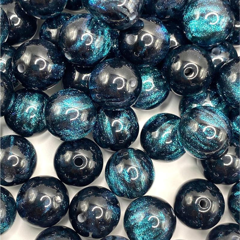 All That Glitter Acrylic Beads for DIY Jewelry Making | Glitter Beading & Crafting | Galaxy